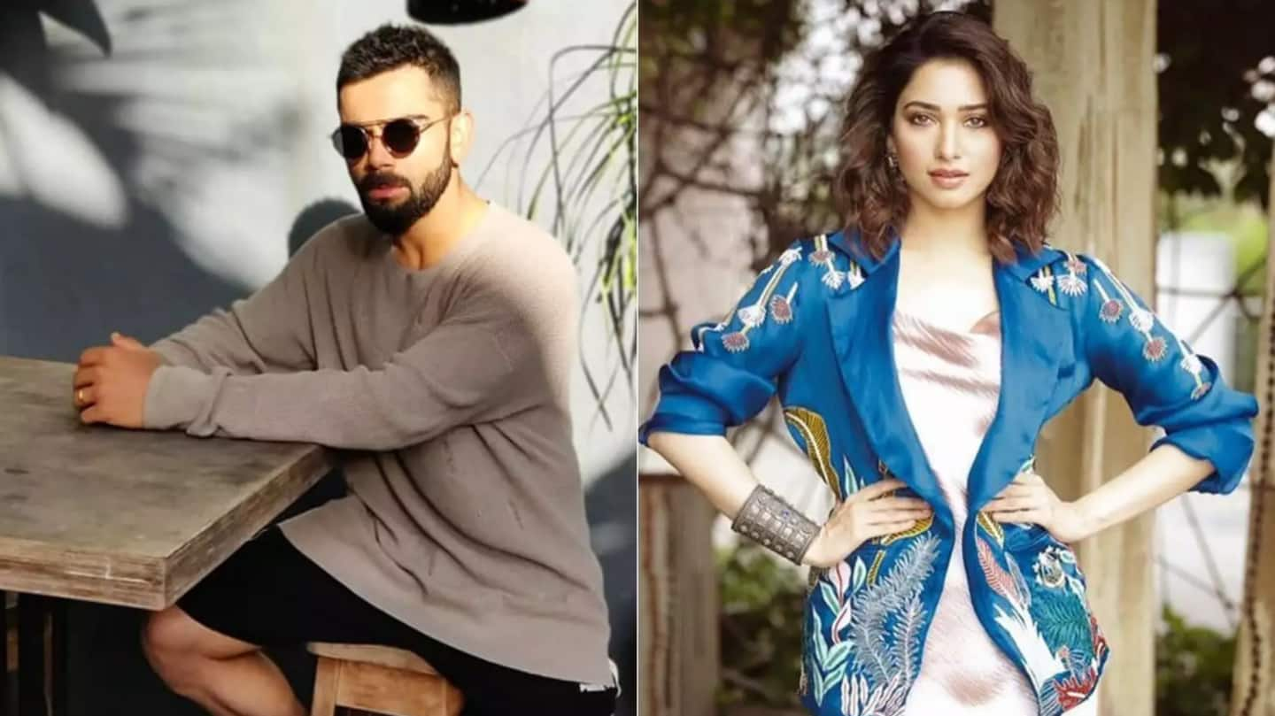 Tamannaah Bhatia, Virat Kohli issued notices for promoting online rummy