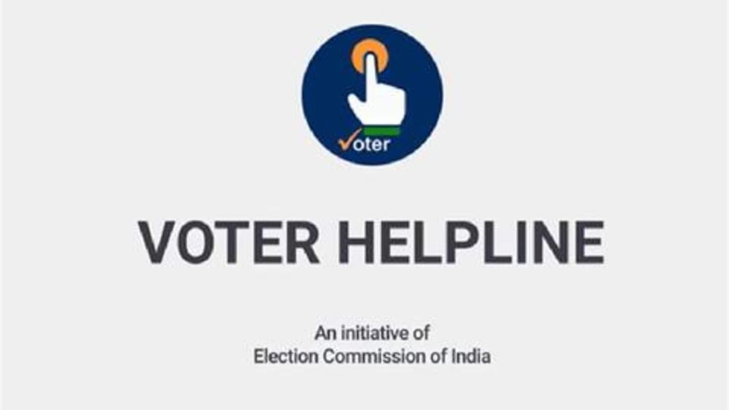 Voter Helpline app by ECI: All you need to know