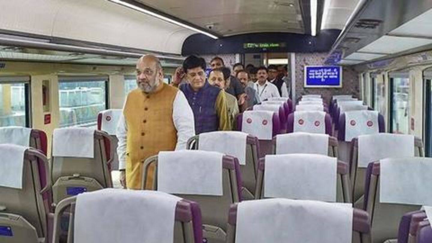 The train will start its commercial run from October 5 The train will start its commercial run from October 5