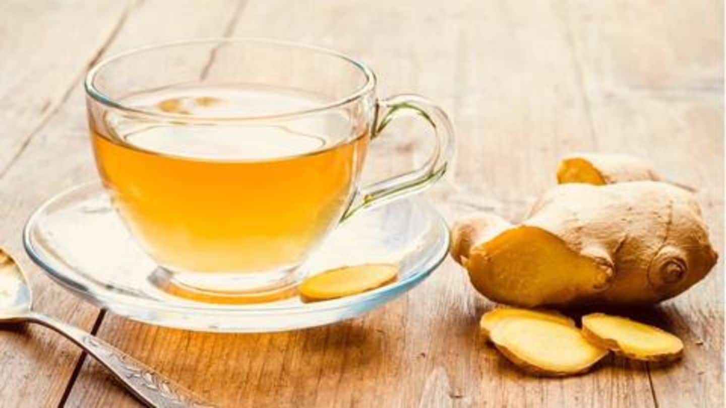 Ginger tea: It is great for treating nausea and gas Ginger tea: It is great for treating nausea and gas