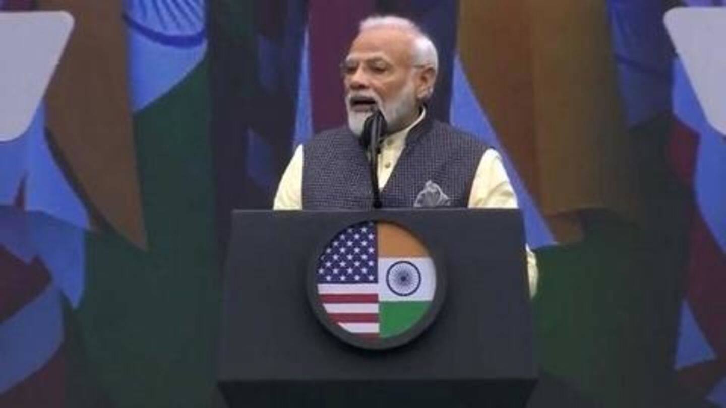 Howdy Modi: PM Modi addresses mega rally in Houston