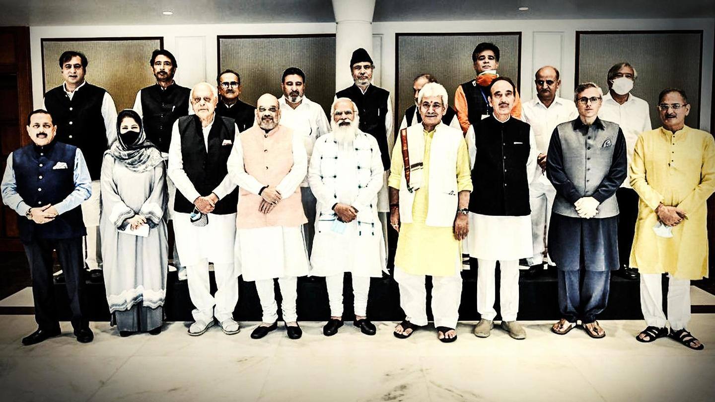 PM Modi meets J&K leaders. What happened so far?