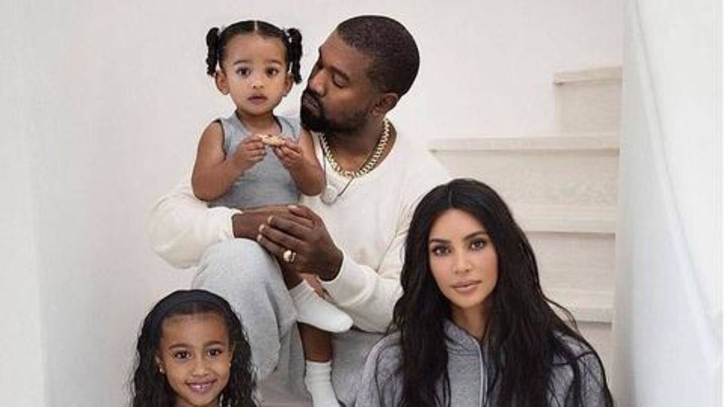With her son Saint, Kim had the 'same awful delivery' With her son Saint, Kim had the 'same awful delivery'