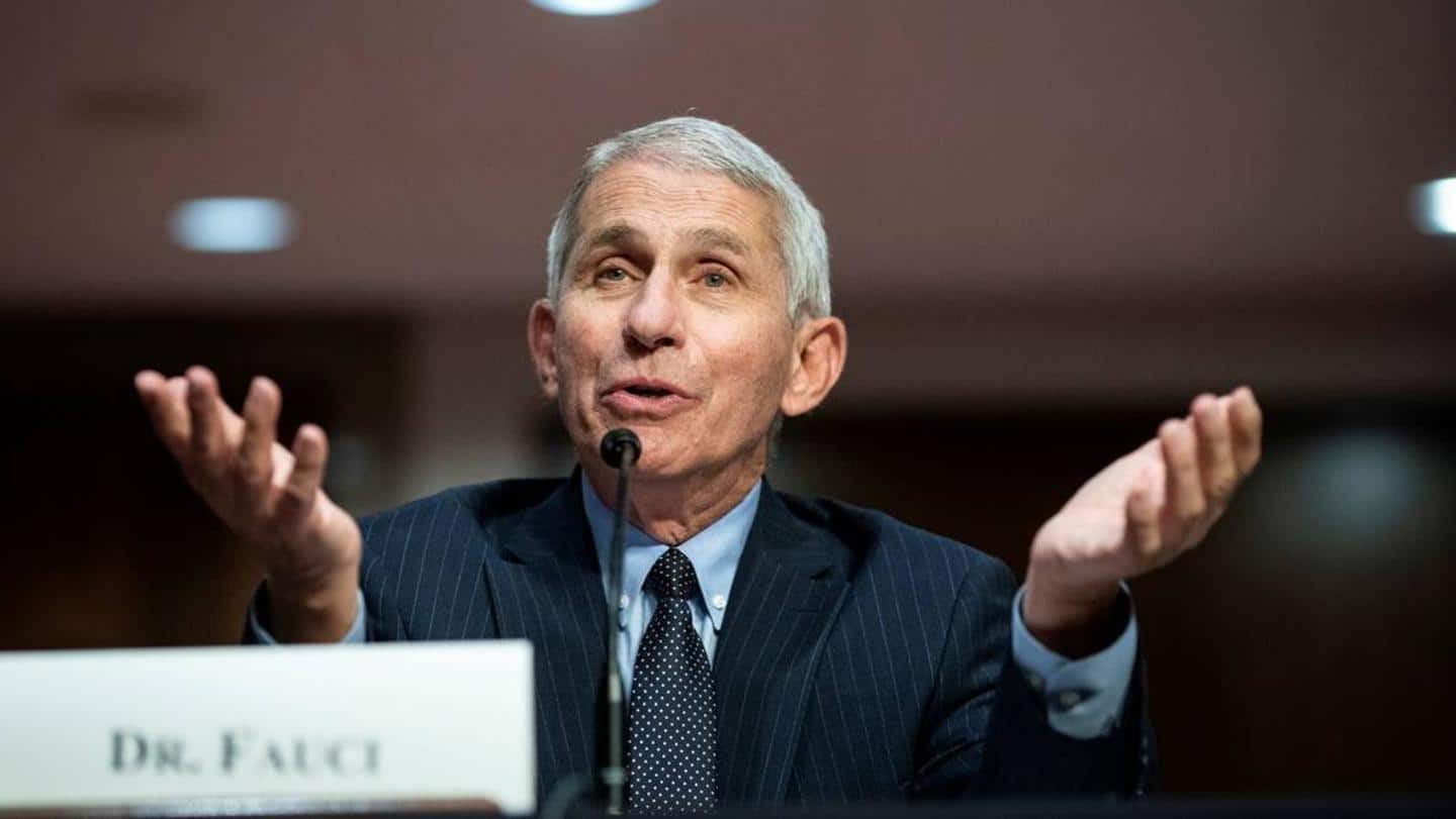 'Shut down,' suggests Dr. Anthony Fauci on India's COVID-19 crisis
