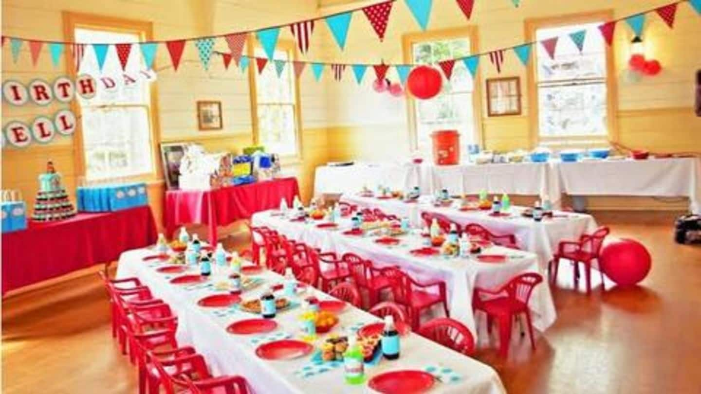 Five Ways To Decorate Your Home For A Birthday Party Newsbytes