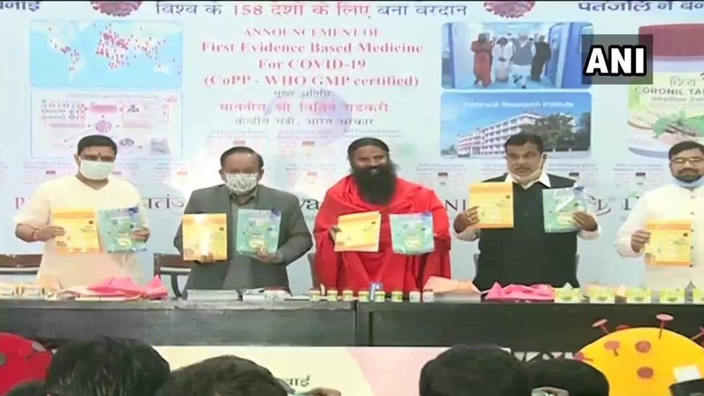 Ramdev releases scientific research paper on Patanjali's COVID-19 medicine