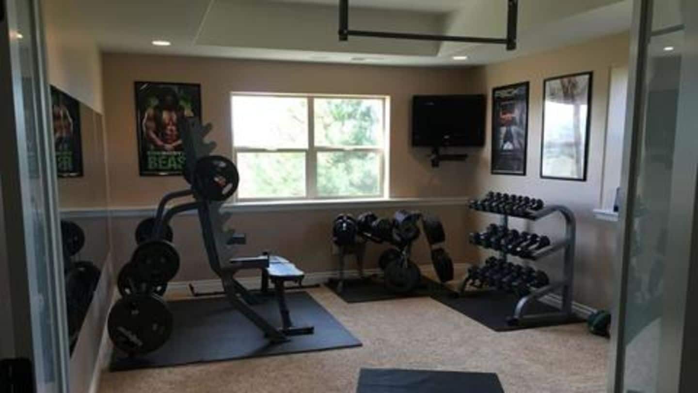 Here's how to build your own low-cost gym at home