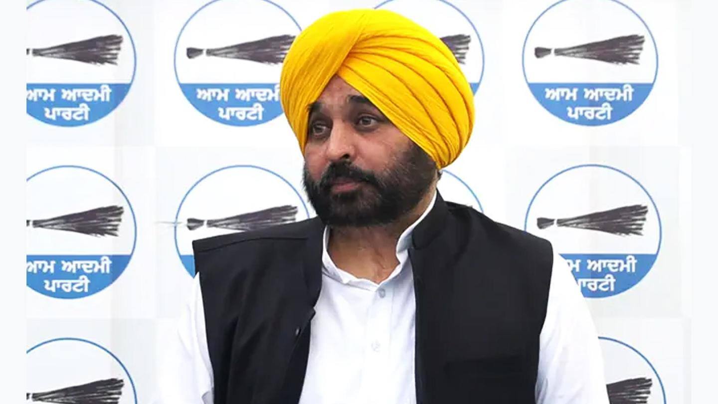 Bhagwant Mann named AAP's Punjab Chief Minister candidate