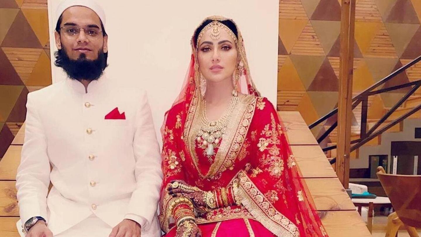 She tied the knot in November last year She tied the knot in November last year