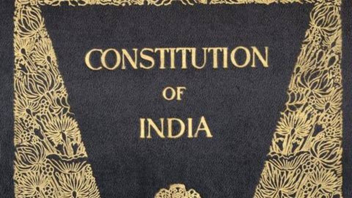Constitution declares India as sovereign, socialist, secular democratic republic Constitution declares India as sovereign, socialist, secular democratic republic