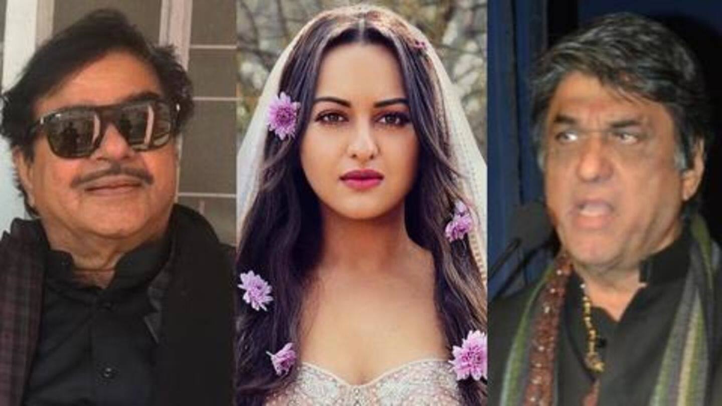 Not long ago, Sinha had slammed Mukesh Khanna Not long ago, Sinha had slammed Mukesh Khanna