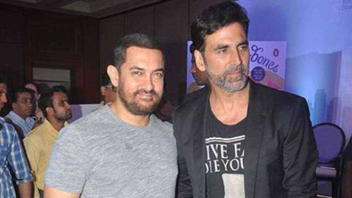 Aamir took to Twitter to thank Akshay and team Aamir took to Twitter to thank Akshay and team