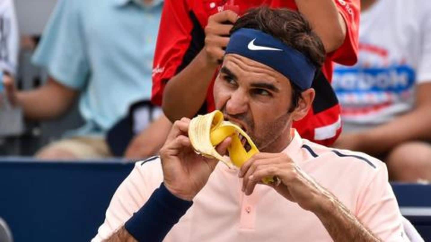 Wondering what Roger Federer eats and drinks? Find out here