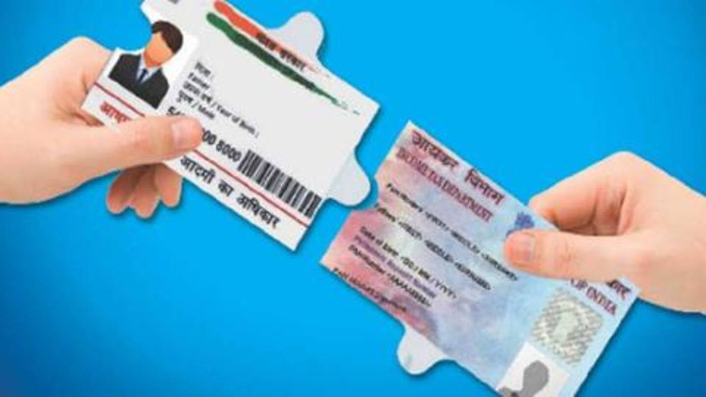 Here's how to link PAN and Aadhaar via different modes