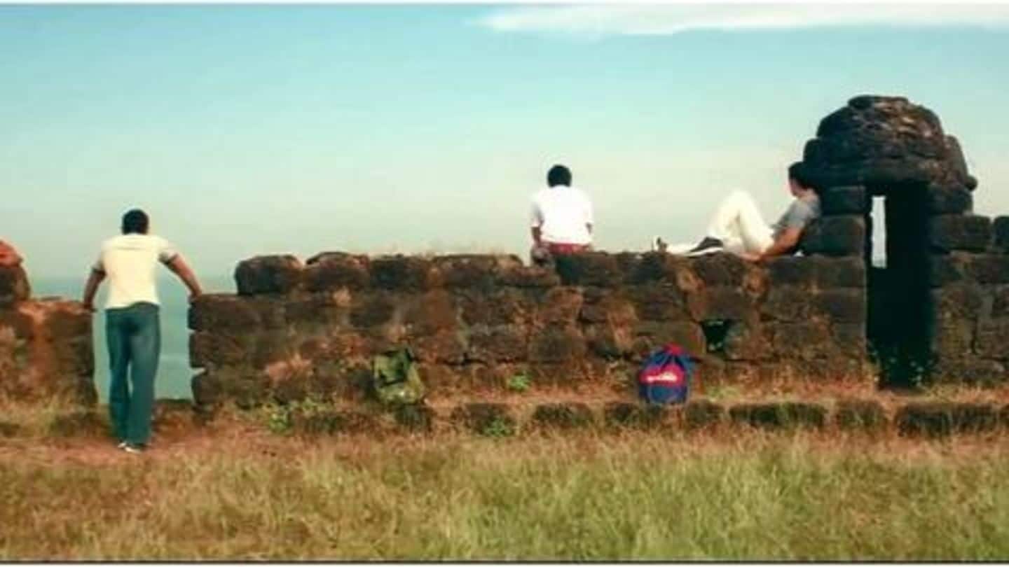 Chapora Fort, Goa where 'Dil Chahta Hai' was shot Chapora Fort, Goa where 'Dil Chahta Hai' was shot