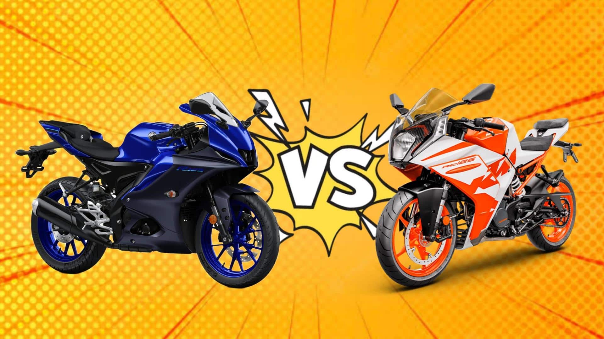 Yamaha R125 v/s KTM RC 125: Which one is better?