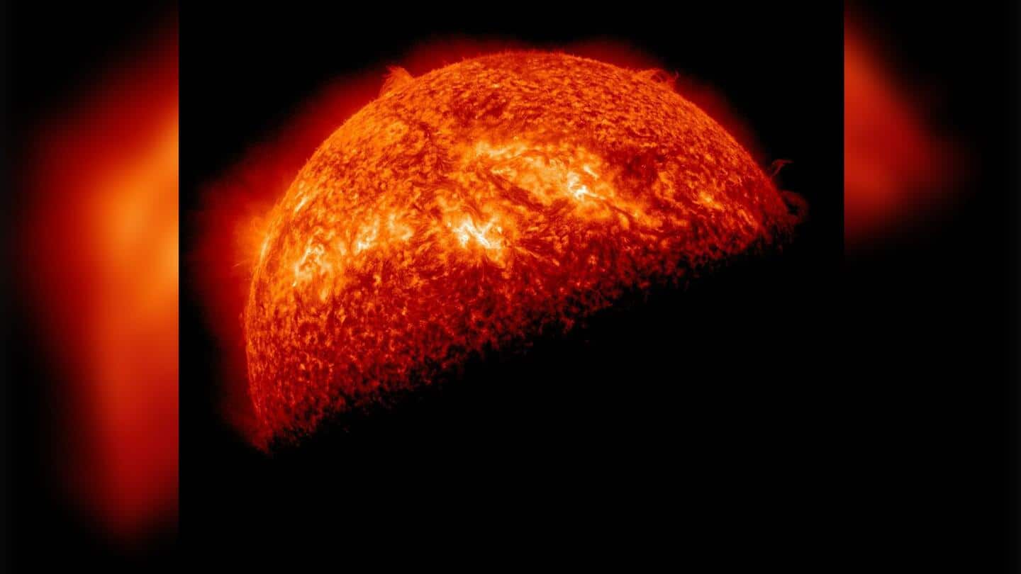 NASA's image reveals the Sun in all its glory