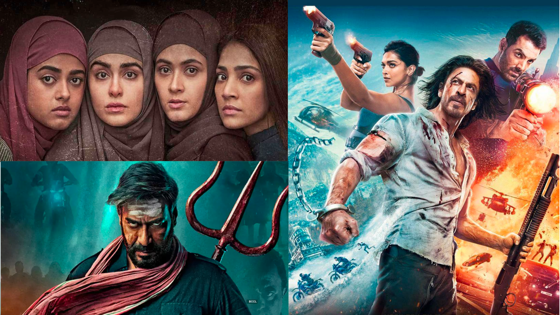 'The Kerala Story,' 'Pathaan': Top 5 highest-grossing movies of 2023