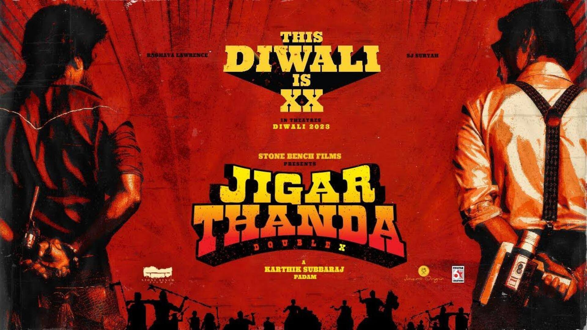 Raghava Lawrence's 'Jigarthanda DoubleX' teaser is pulpy and entertaining