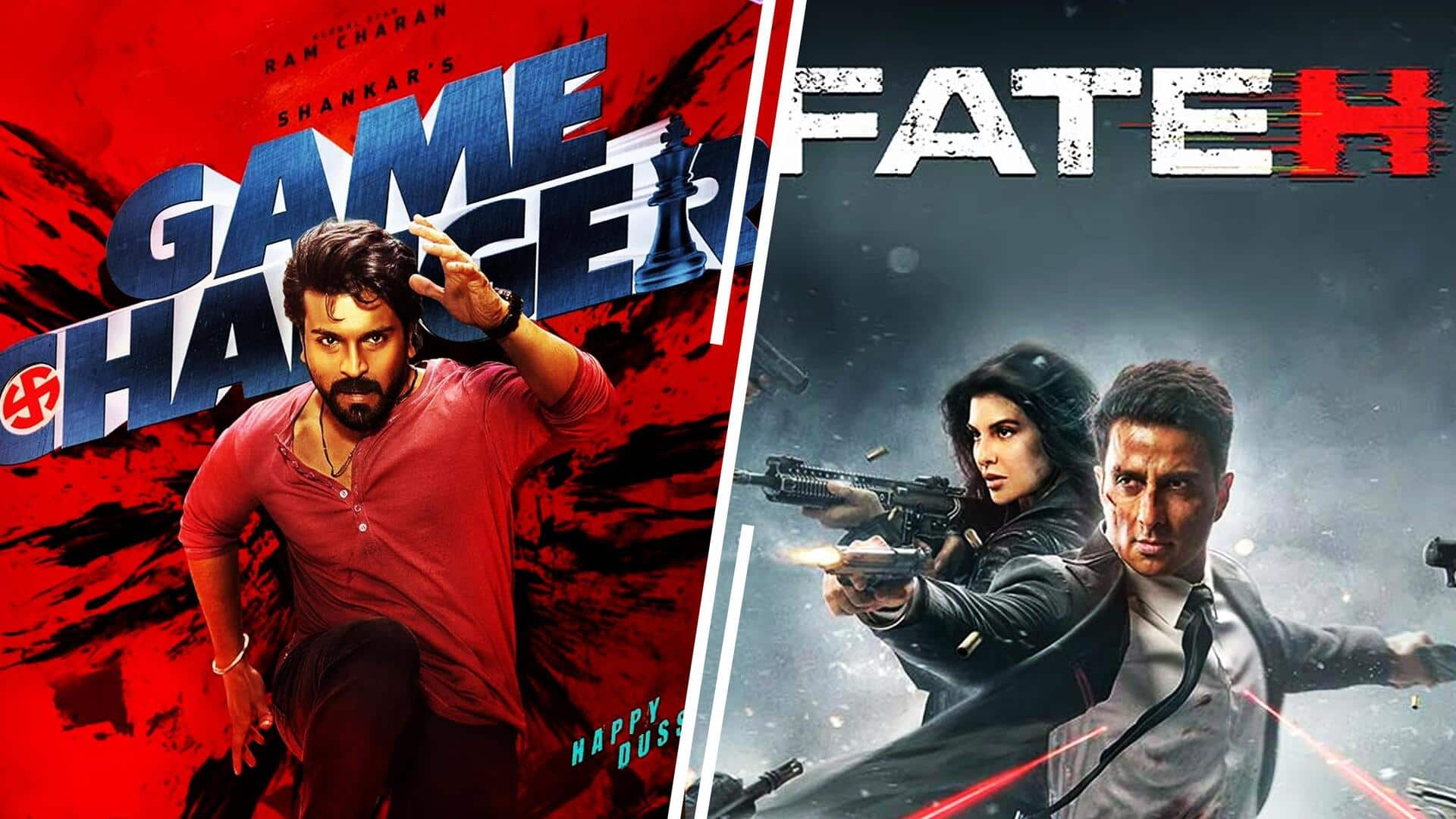 'Game Changer,' 'Fateh': Movies hitting theaters this week