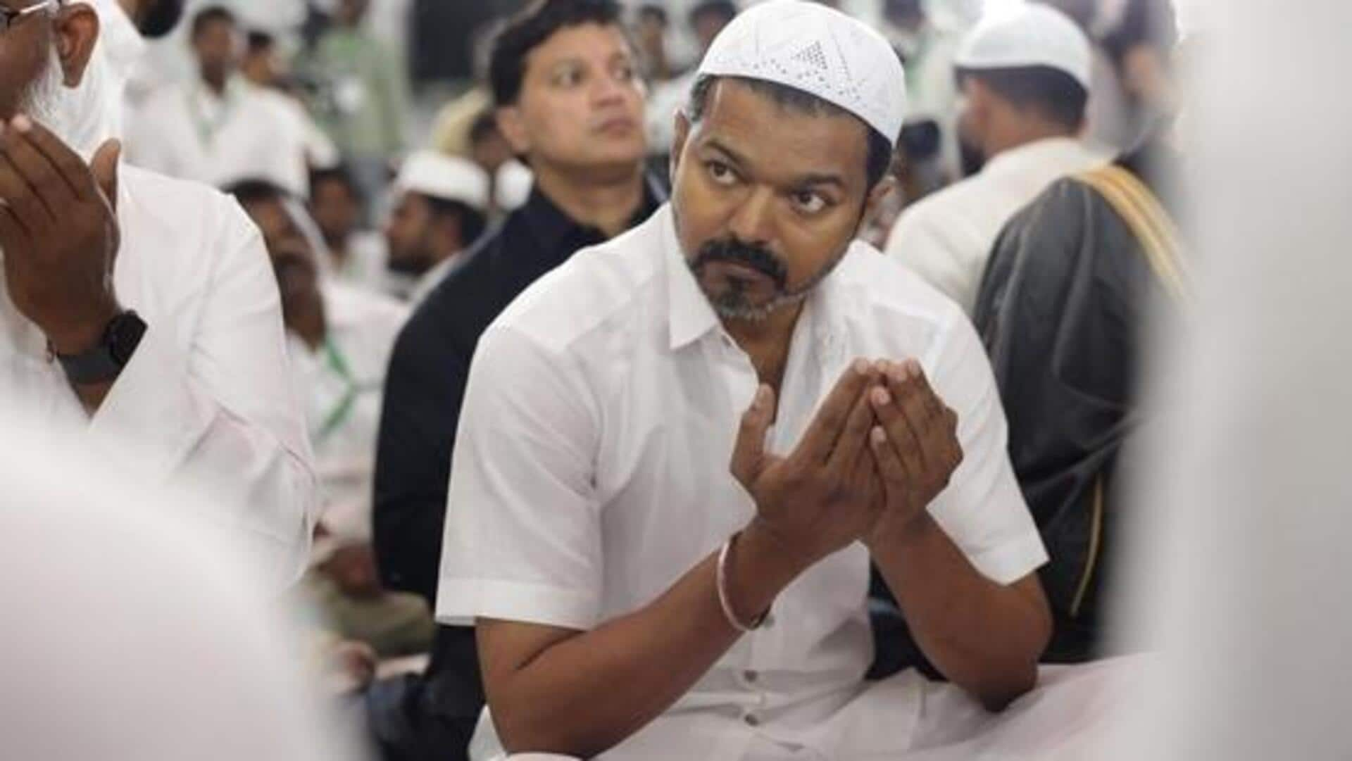 Complaint against Vijay for allegedly disrespecting Muslims at Iftar gathering