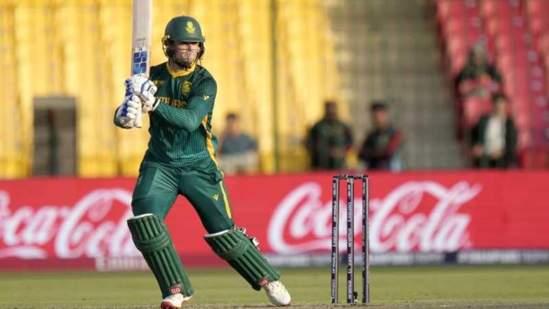 Ryan Rickelton's second T20I half-century goes in vain: Stats