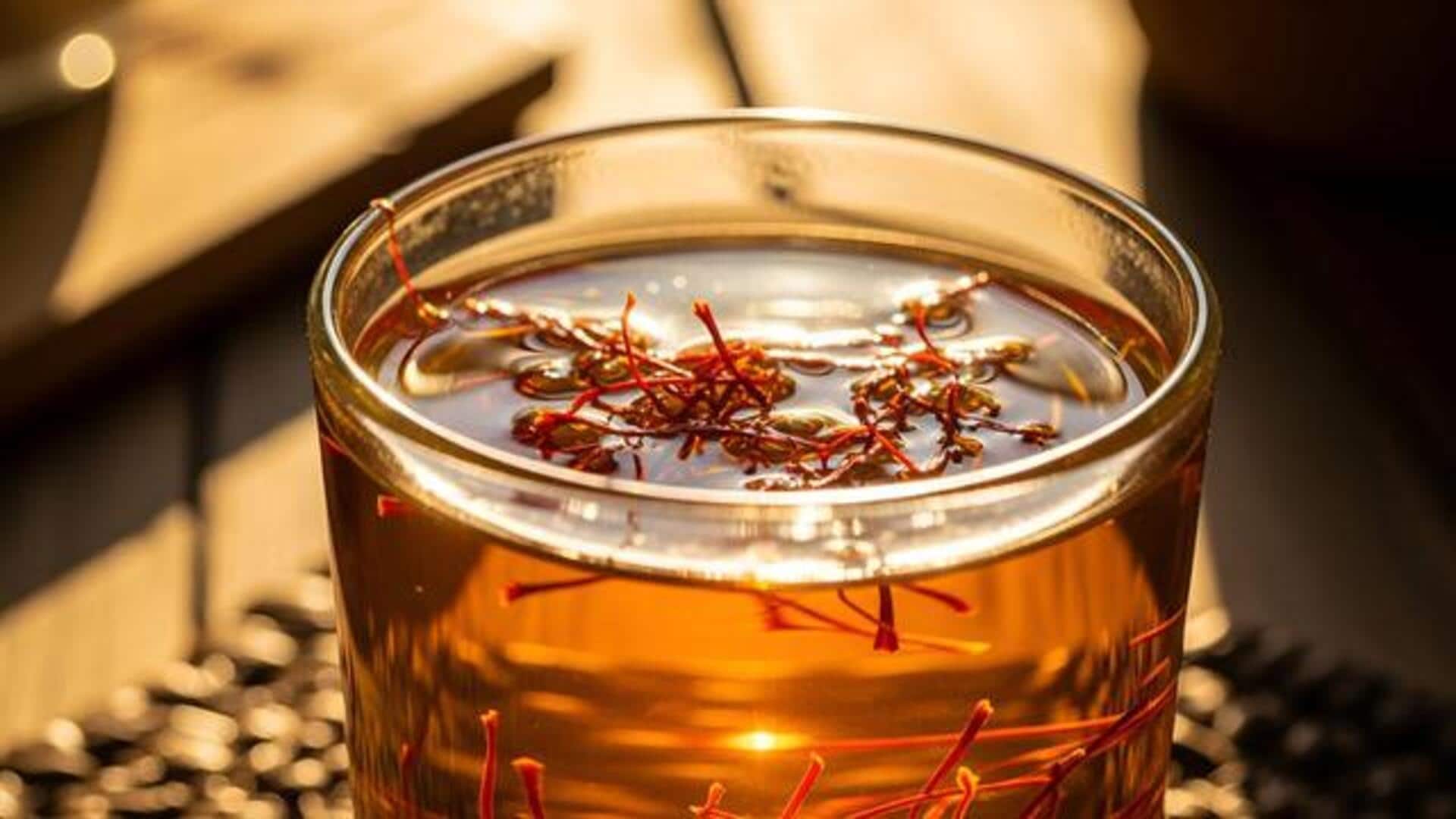 5 ways to make saffron tea at home