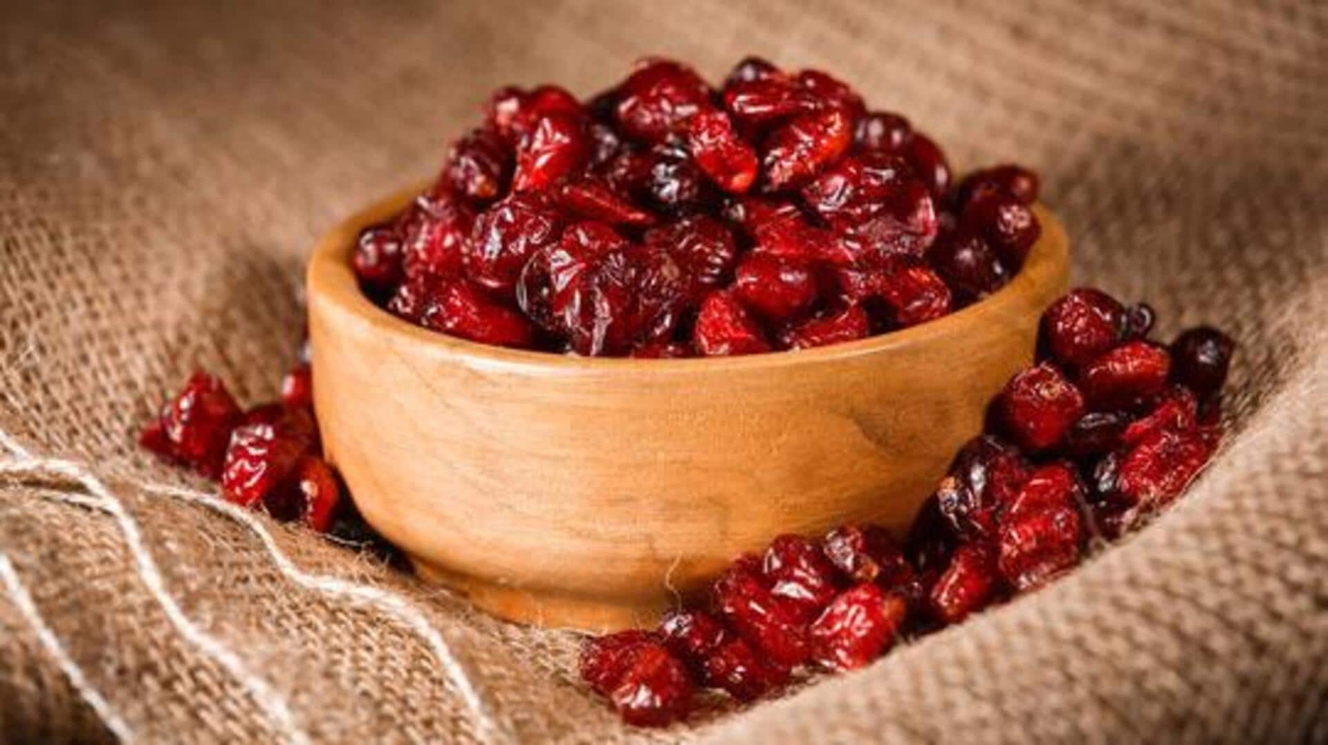 Transform your morning bowls with dried cranberries 