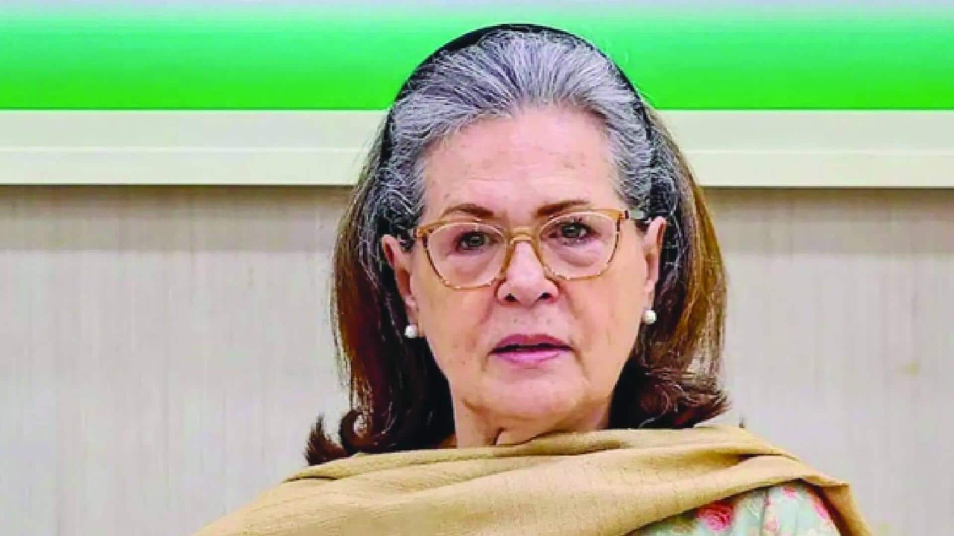 'Delimitation, not women's quota, is real issue': Sonia Gandhi 