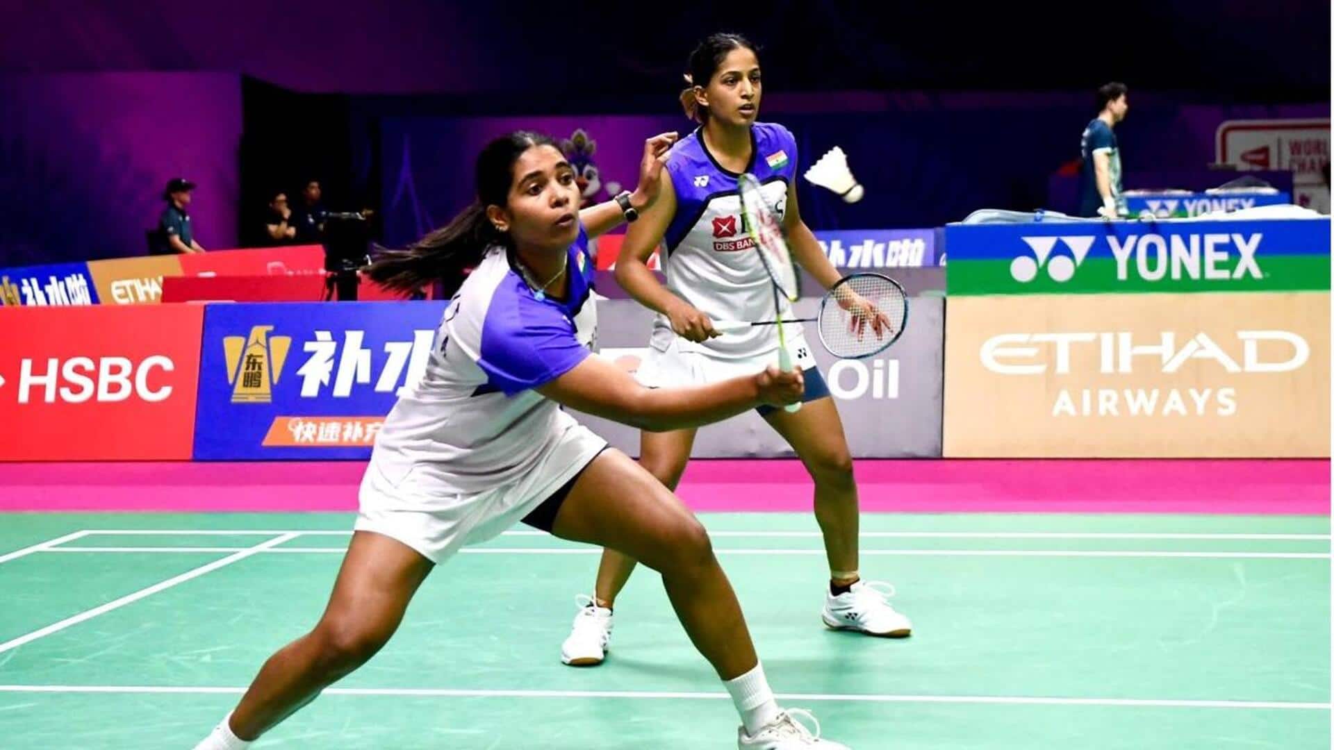 Badminton: Treesa Jolly, Gayatri Gopichand secure medal at World Championships