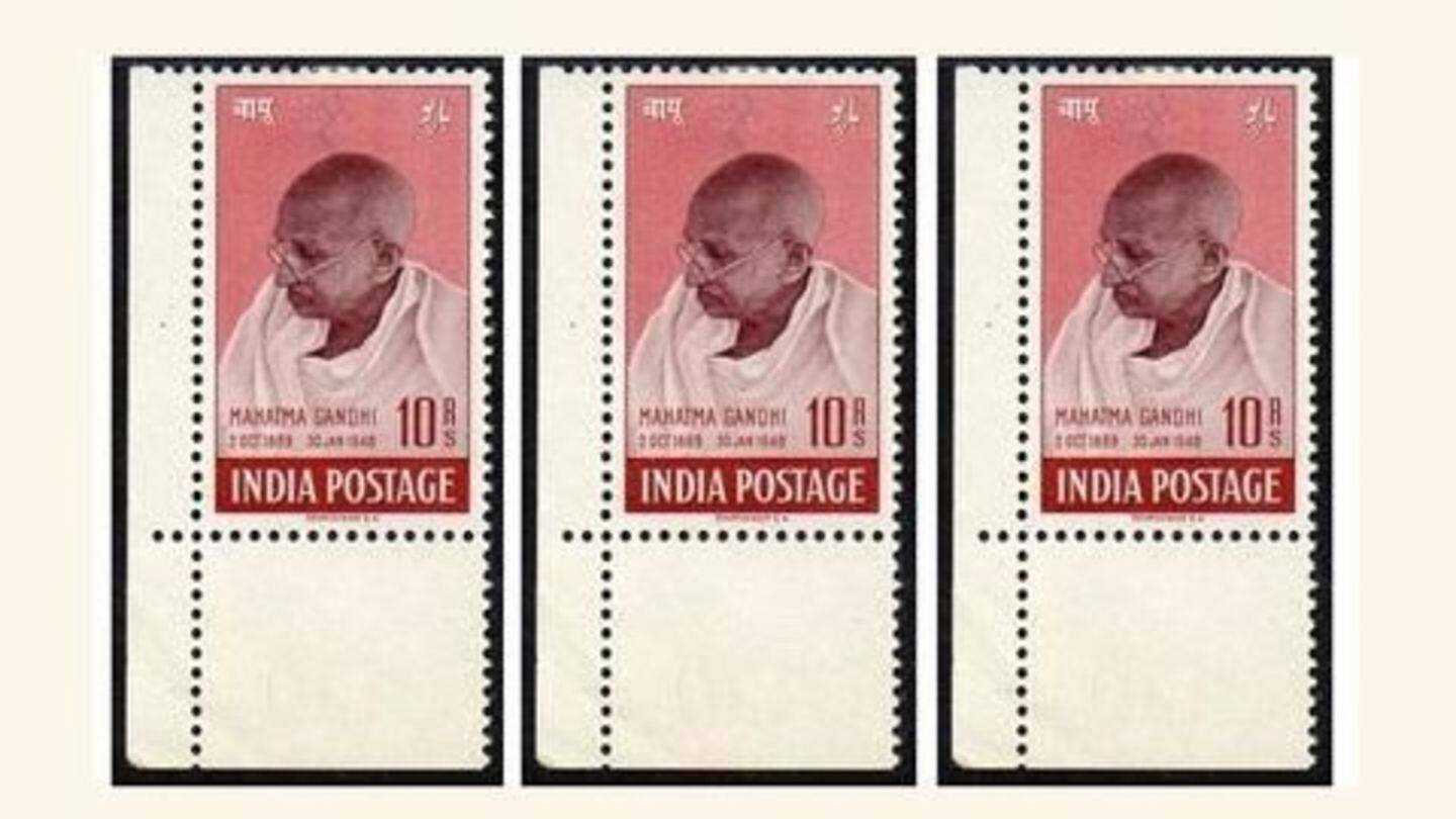 Rs. 4.14 crore for 1948 Gandhi stamps