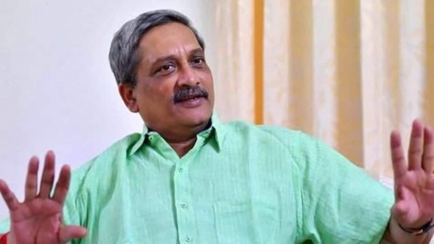 CM Parrikar to contest Goa bypoll from Panaji