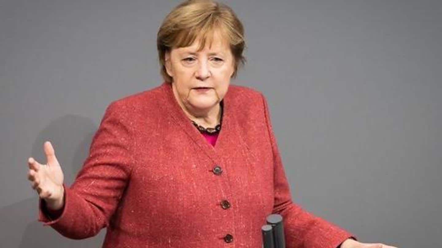 On Friday, Merkel had spoken about reversing the relaxations On Friday, Merkel had spoken about reversing the relaxations