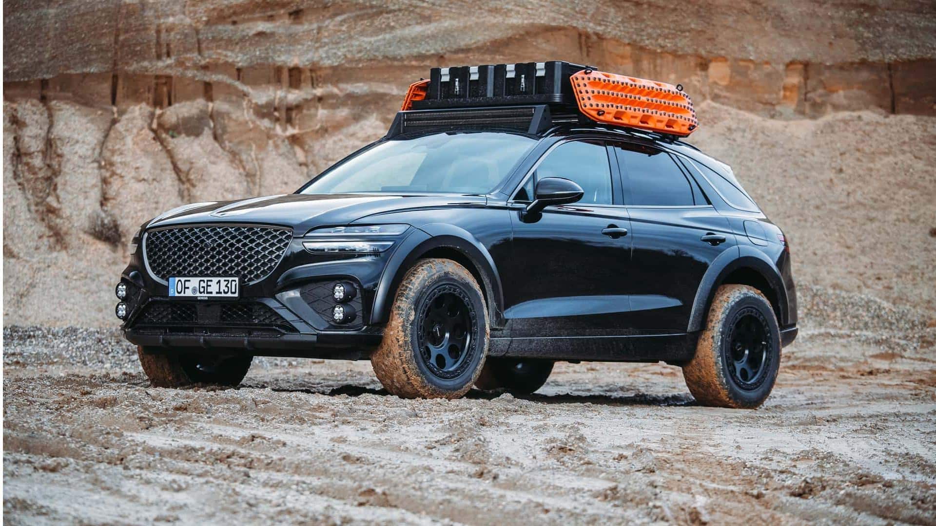 Genesis blends luxury and off-road capabilities in this GV70 concept