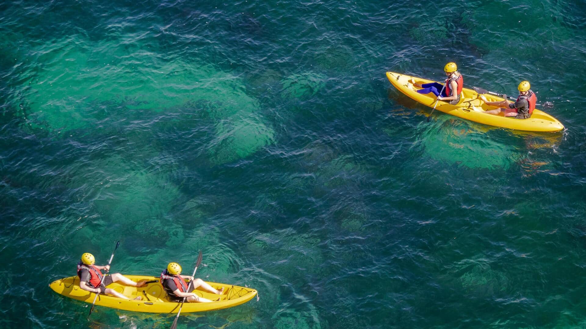 5 health benefits of leisure kayaking