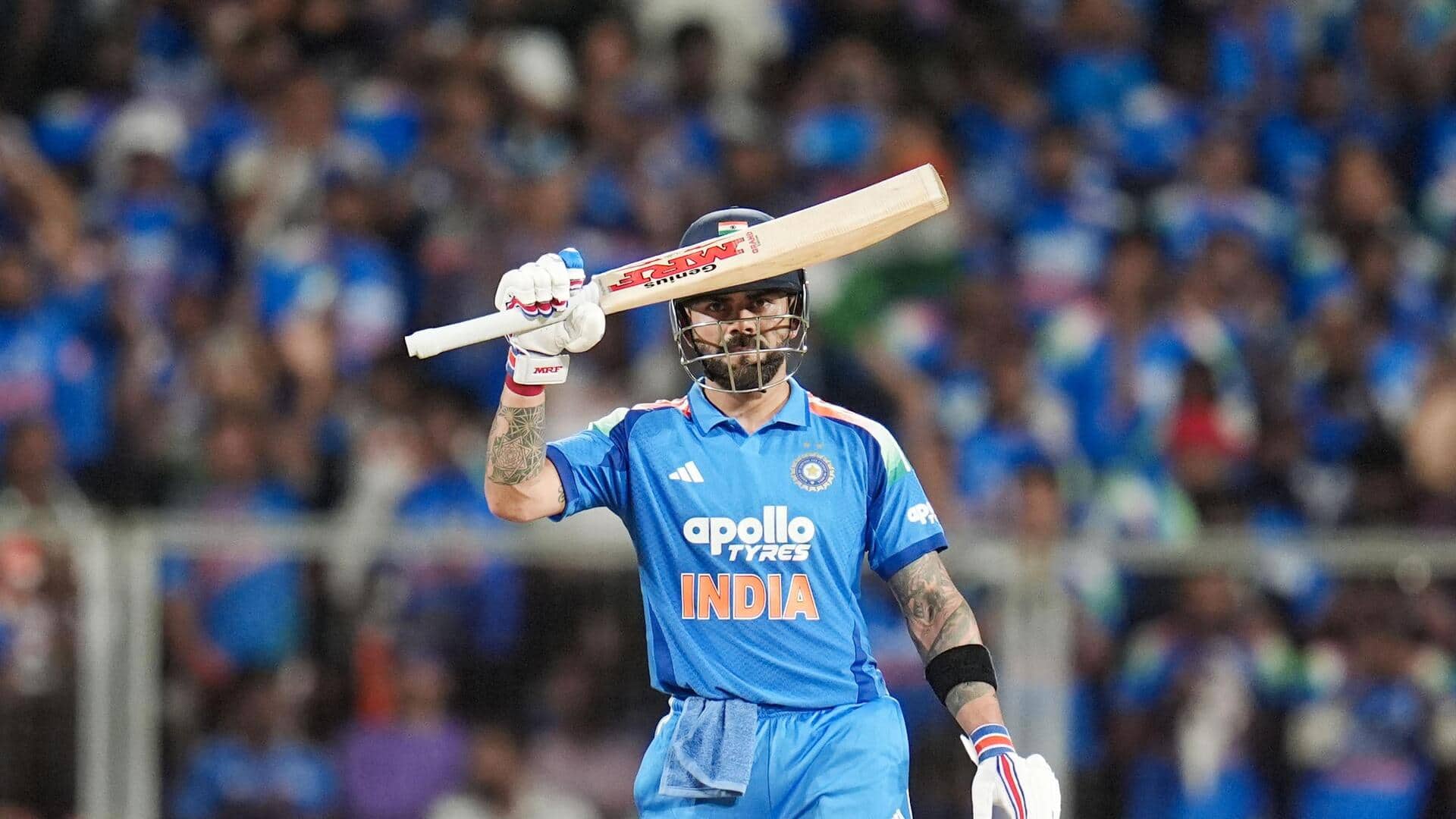 Virat Kohli hammers his 55th hundred in ODIs: Key stats