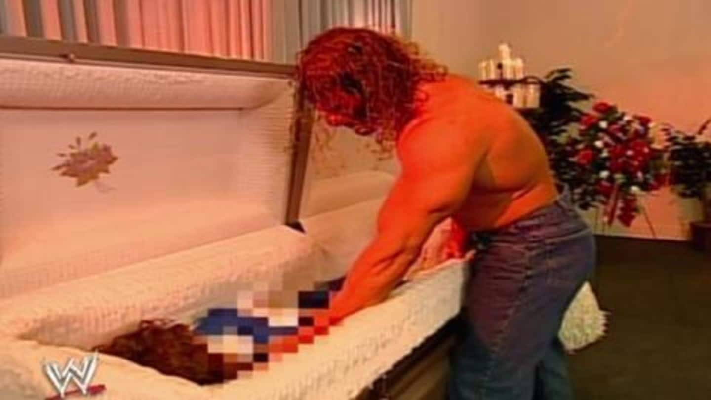 WWE did not even hesitate to incorporate necrophilia WWE did not even hesitate to incorporate necrophilia
