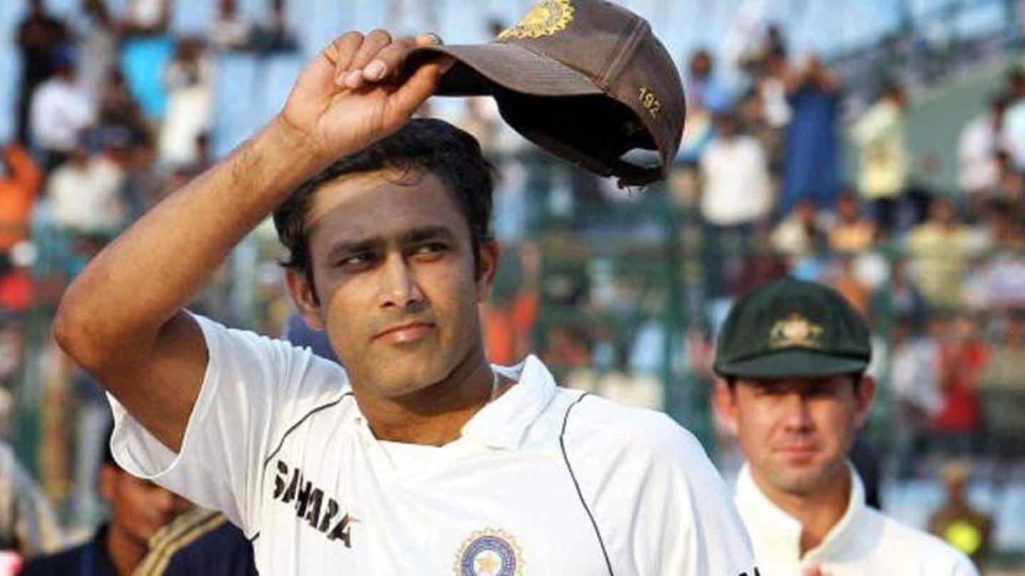 Happy Birthday Anil Kumble: A look at his illustrious career
