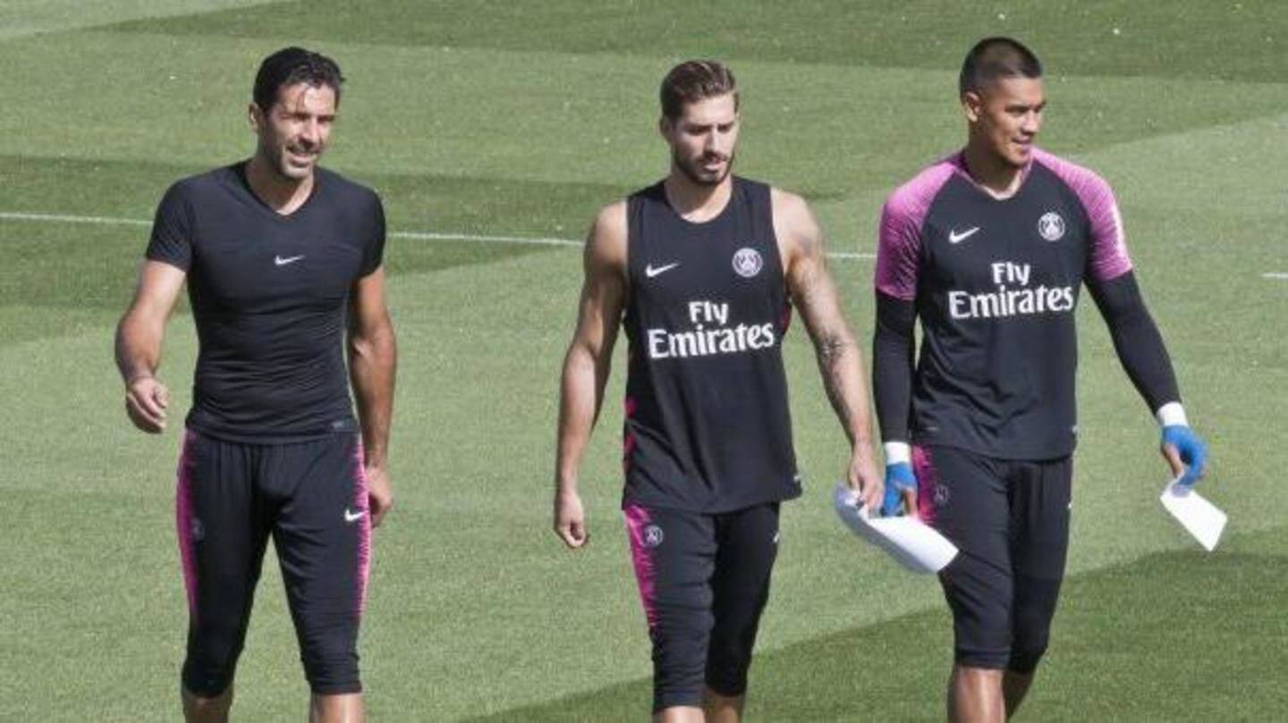Buffon praises his PSG teammates Buffon praises his PSG teammates