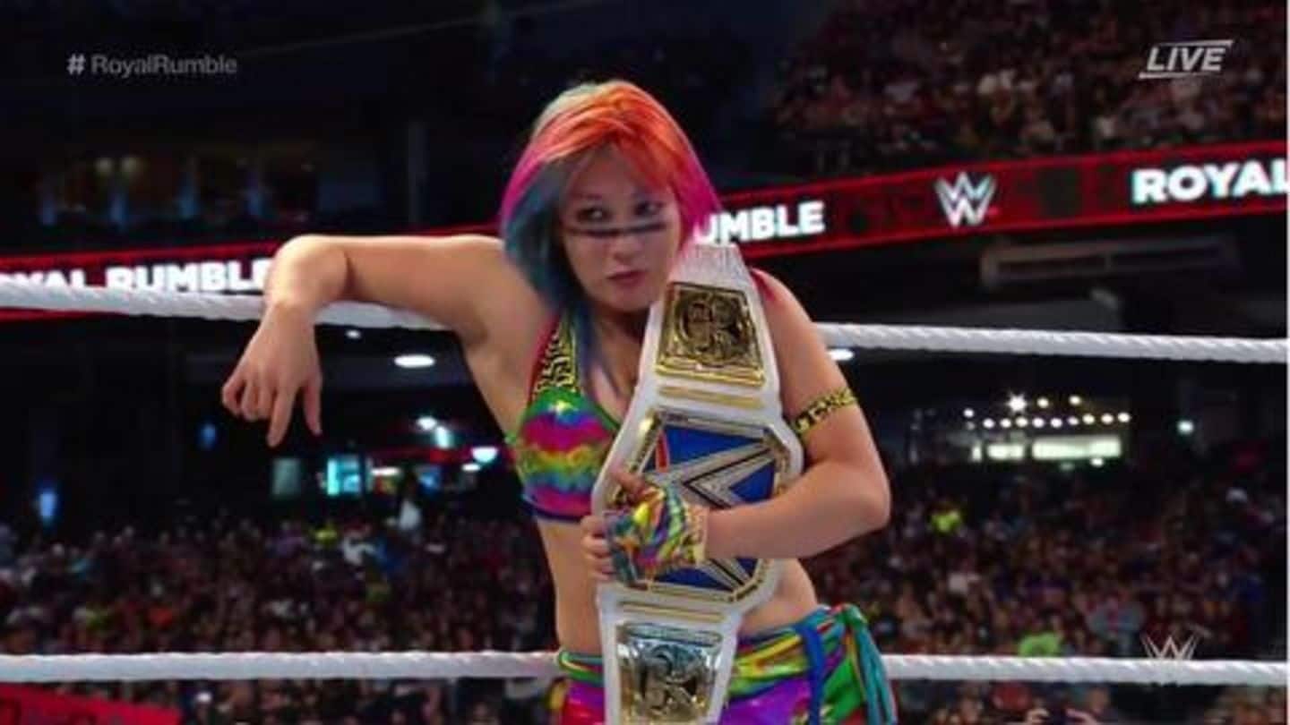 'The Man' faced Asuka for the SmackDown Women's Championship 'The Man' faced Asuka for the SmackDown Women's Championship