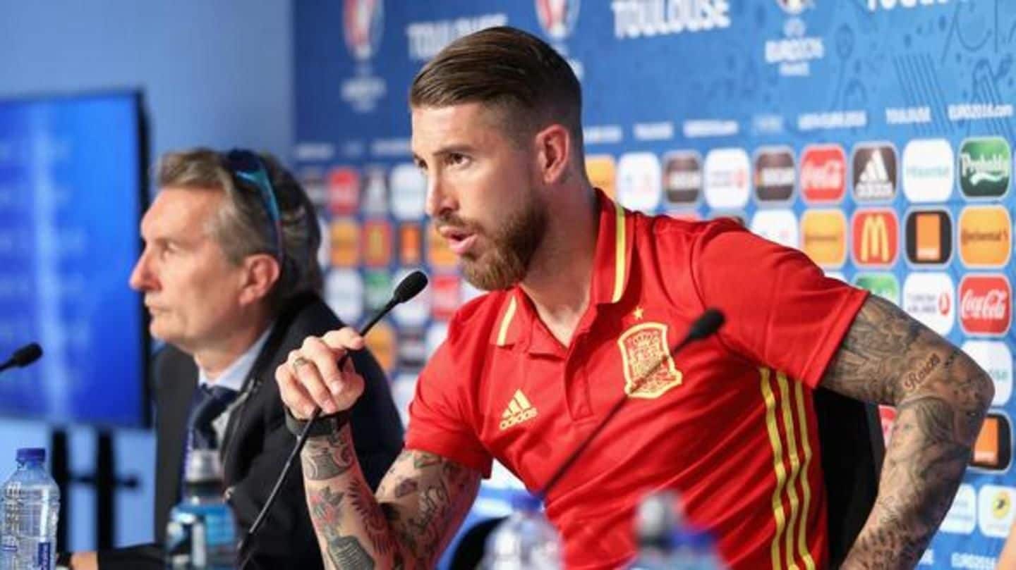 Here is what Ramos said about Salah's shoulder injury