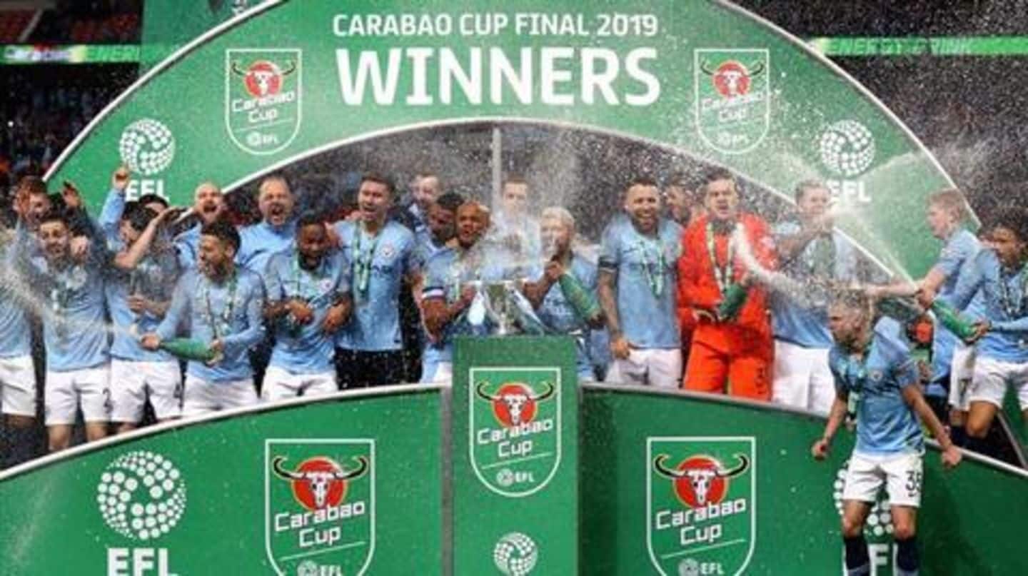 Carabao Cup final: Manchester City defeat Chelsea in penalties