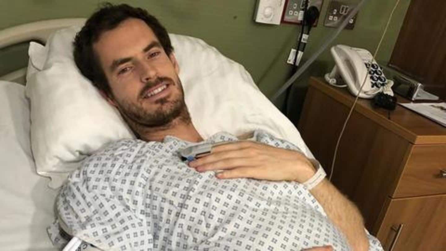 Andy Murray undergoes hip surgery, shares pictures on social media