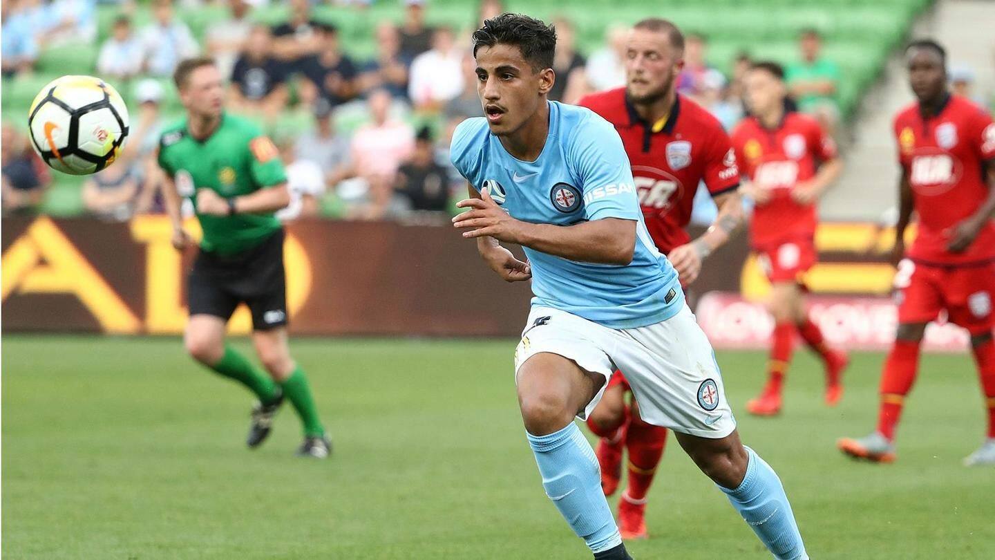 Iran-born Australian Daniel Arzani completes move to Manchester City