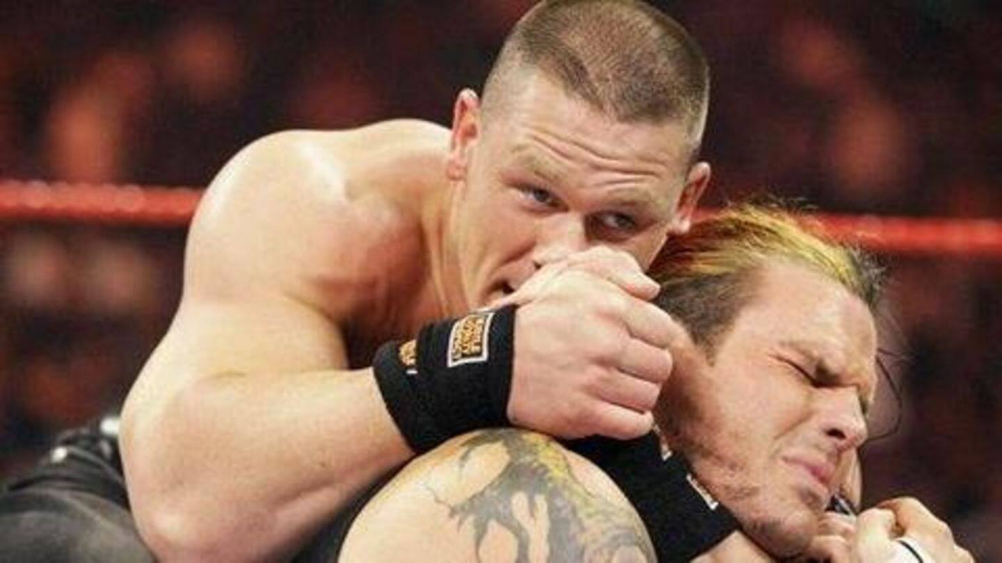 Jeff Hardy has never been close to Cena Jeff Hardy has never been close to Cena