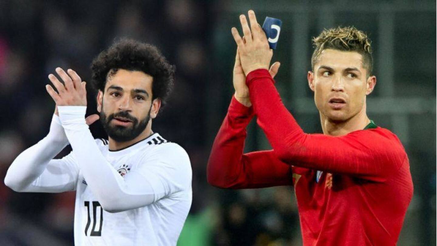 UEFA Awards: Ronaldo, Modric and Salah in three-man shortlist