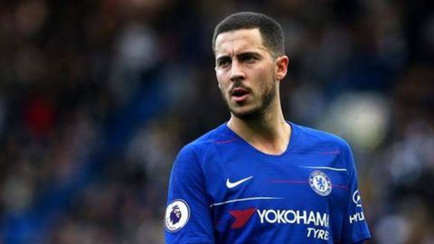 Hazard is having a turbulent season with Chelsea so far Hazard is having a turbulent season with Chelsea so far