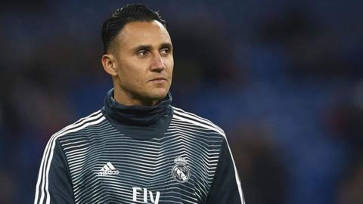 January transfer window: Arsenal bid £14 million for Keylor Navas