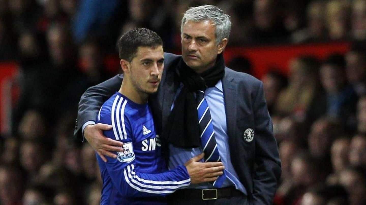 Jose Mourinho says he would love to work with Hazard