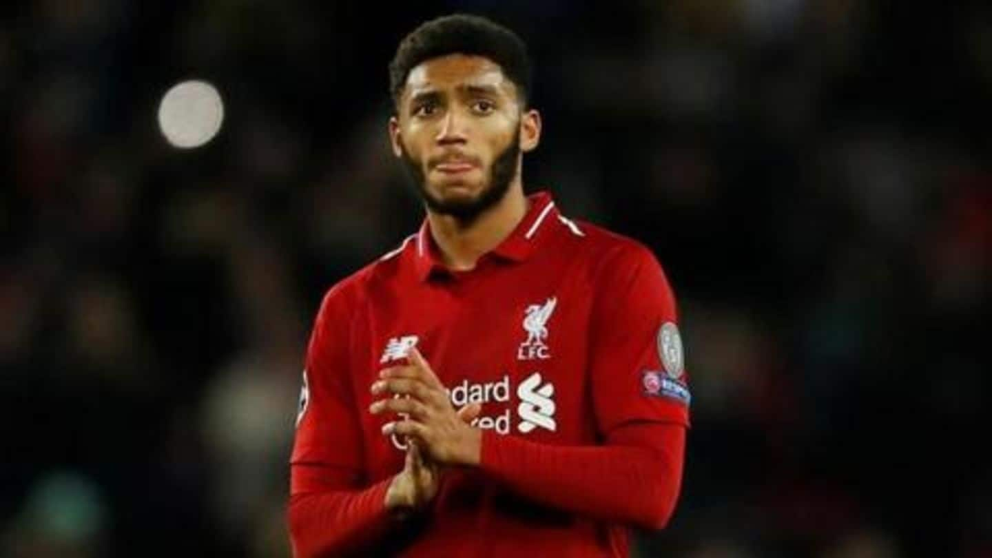 Liverpool defender Joe Gomez will undergo surgery on leg fracture